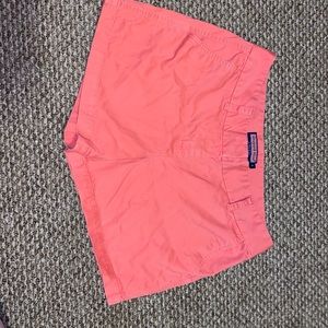 Vineyard Vines Khaki Shorts Salmon
